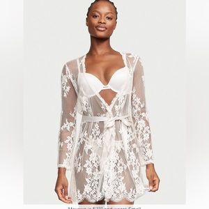 Victoria’s Secret sheer lace robe